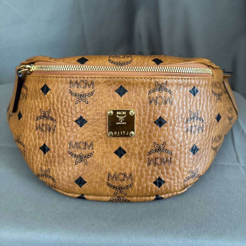 SOLD MCM Waist Belt Bag Small MUZ8AVE17C0001
